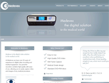 Tablet Screenshot of medevex.net